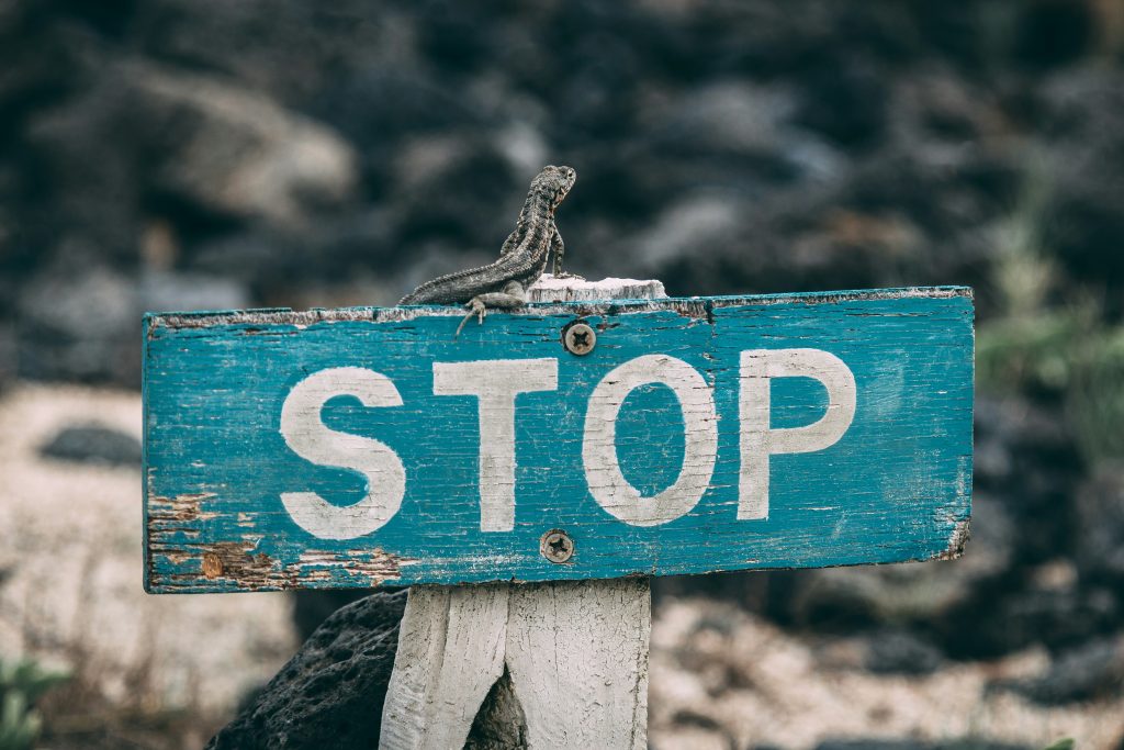 Stop sign - The Corporate Transparency Act is subject to a preliminary injunction.